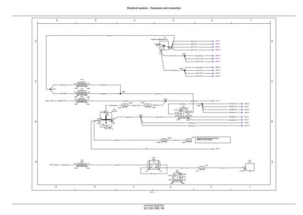 New Holland Combine Cx580 cx690 Laterale Service Manual5143154560434011004