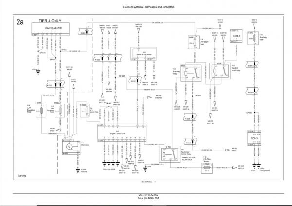New Holland Combine Cx7080 Elevation   Cr9090 Service Manual476125074