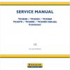 New Holland Combine Tc5040   Tc5080 Hillside Service Manual87734472b1