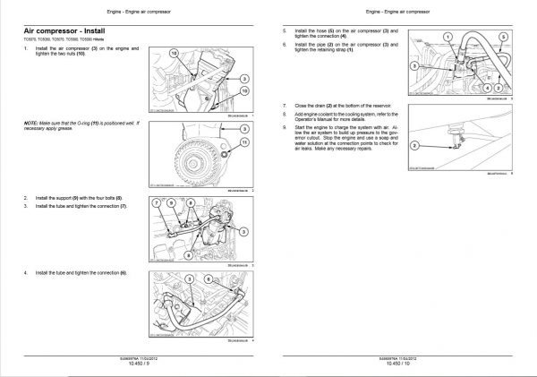 New Holland Combine Tc5040   Tc5080 Service Manual84565976a3