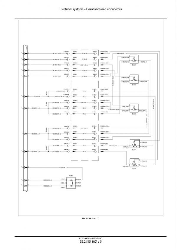 New Holland Corn Header980cf 980cr Service Manual478699643