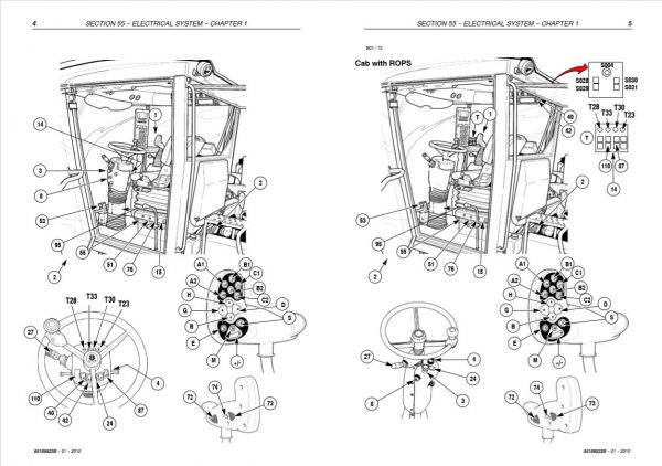 New Holland Grape Harvester Vl5060   Vn2090 Service Manual84189523b3