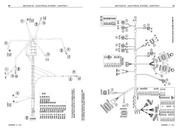 New Holland Grape Harvester Vl5060   Vn2090 Service Manual84189523b4