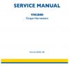 New Holland Grape Harvester Vn2080 Service Manual84205118a1