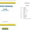 New Holland Grape Harvester Vn2080 Service Manual84205118a2