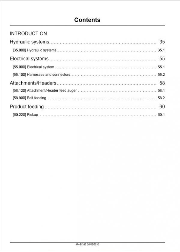 New Holland Header300fp 380fp Service Manual2