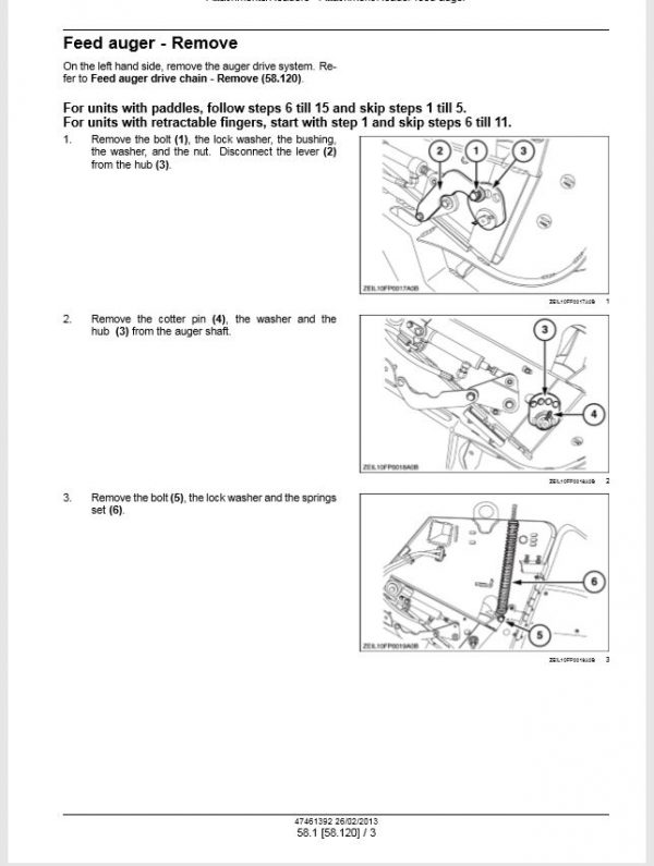 New Holland Header300fp 380fp Service Manual3