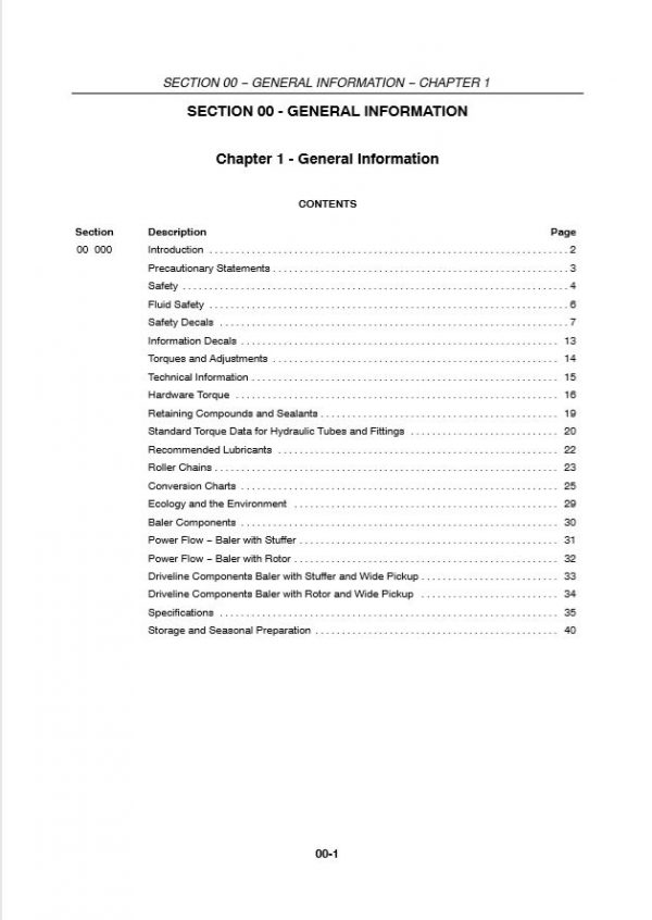 New Holland Round Baler Br740br750 Service Manual60466231002