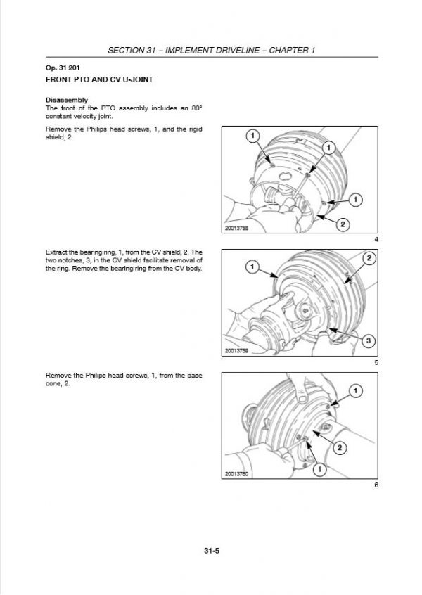 New Holland Round Baler Br740br750 Service Manual60466231003