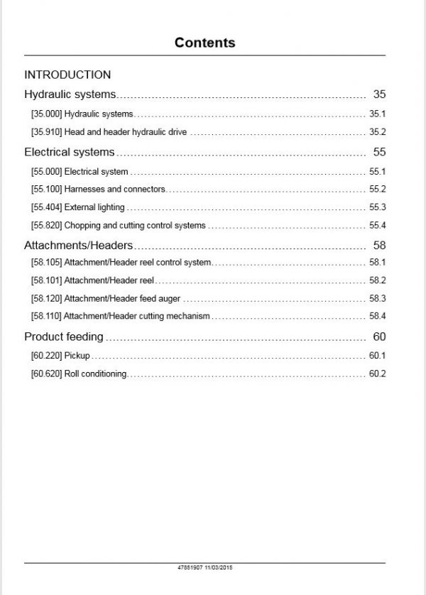 New Holland Sickle Header12hs 14hs 16hs 18hs Service Manual478519072