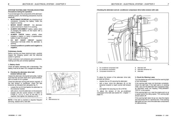 New Holland T3010   T3040 Service Manual84183229b3