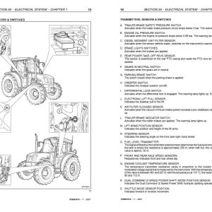 New Holland T4020 Deluxe T4050 Supersteer Tractors Service Manual87666787B3