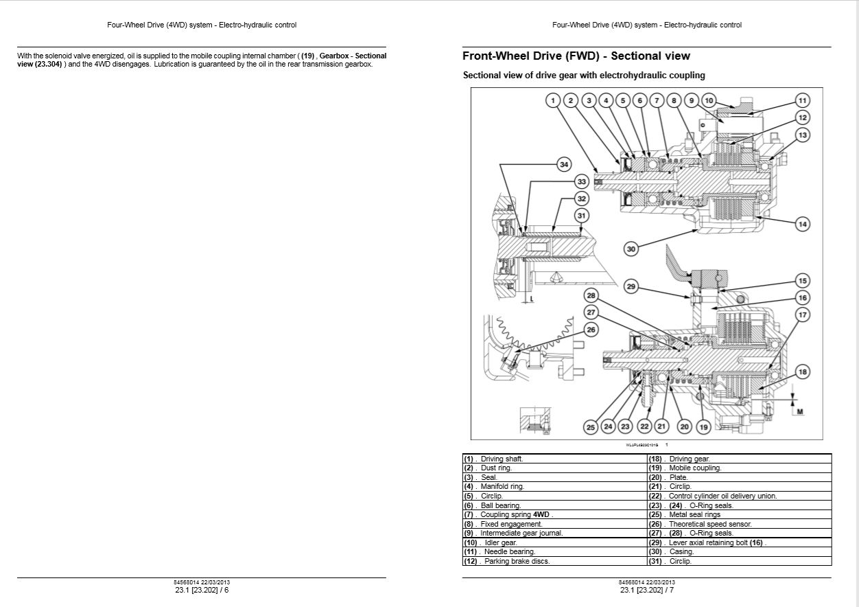 New Holland T5.95T5.115 Service Manual