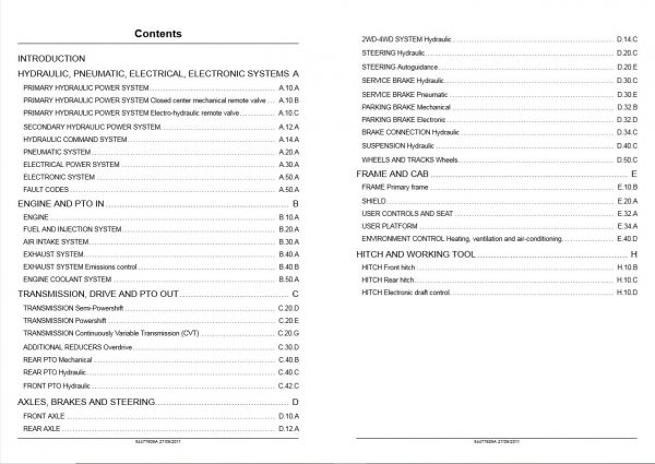 New Holland T7170 Autocommand t7210 Range Command Service Manual84477609a2