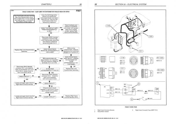New Holland Tractor170   240 Hp Repair Manual60354301004