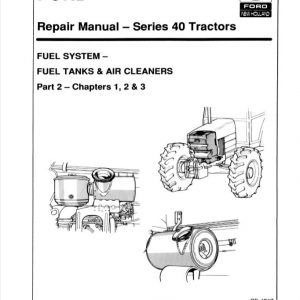 New Holland Tractor Series40 Repair Manual1
