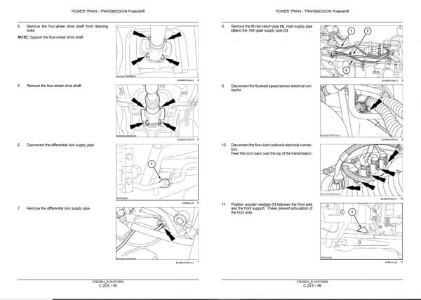 New Holland Tractor T7030   T7060 Service Manual87628084b4