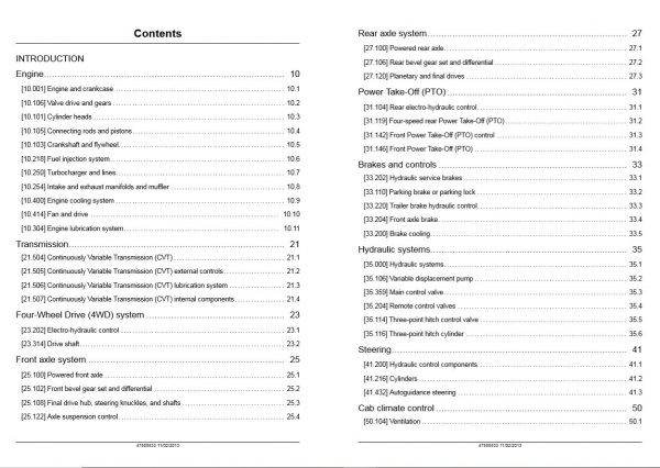 New Holland Tractor T7510   T7550 Service Manual475055332