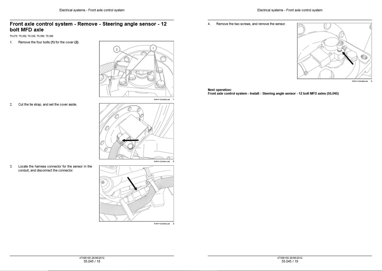 New Holland Tractor T8275 T8390 Service Manual3
