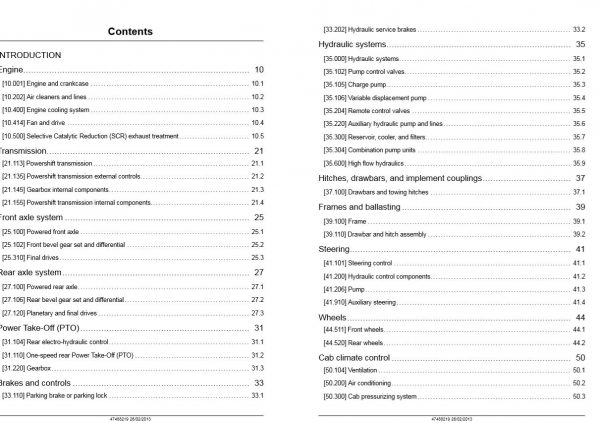 New Holland Tractor T9390   T9670 Service Manual474882192