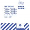 New Holland Tractor Tc35a   Tc45da Service Manual1