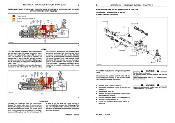 New Holland Tractor Td5010   Td5050 Service Manual84176561bA44