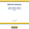 New Holland Tractor Td565   Td5115 Service Manual474454741