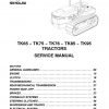 New Holland Tractor Tk65 Tk95 Service Manual60354381001