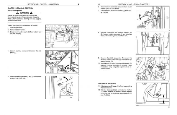 New Holland Tractor Tm120 Tm190 Service Manual3