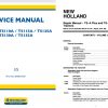 New Holland Tractor Ts100a   Ts135a Service Manual60455151072