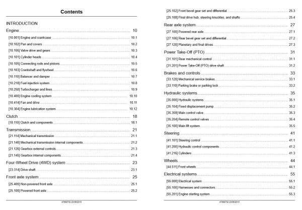 New Holland Tractor Tt55 Tt75 Service Manual2
