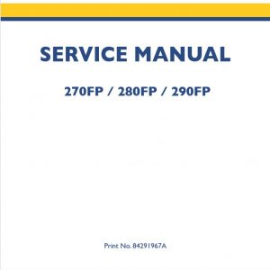 New Holland Varifeed270fp 280fp 290fp Service Manual1