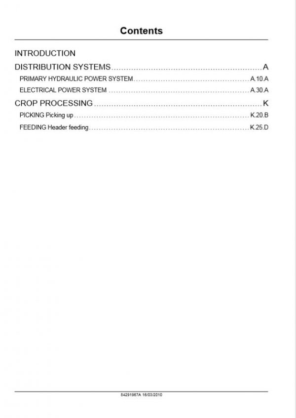 New Holland Varifeed270fp 280fp 290fp Service Manual2