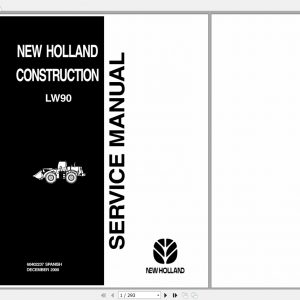 New Holland Wheel Loader LW90 Service Manual60402237ES 1
