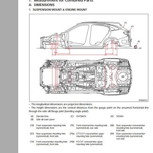 Subaru Legacy 2020 Body Repair Manual 2