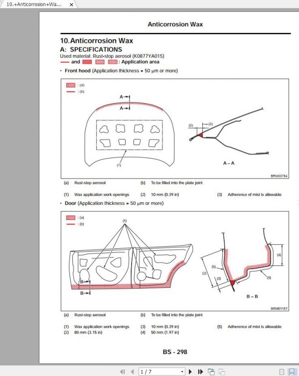 Subaru Legacy 2020 Body Repair Manual 3