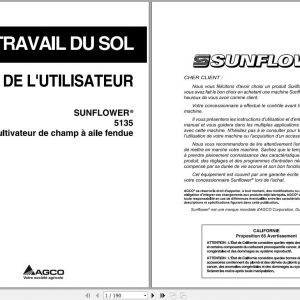 Sunflower EU Tillage 5135 Operator Manual9971097SNDFR 1