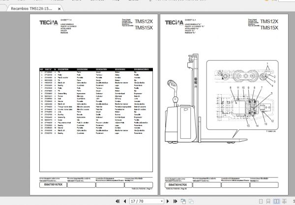 TECNAYALE Recambios TMPTMSTMCTMRTMO Parts Catalogs 5