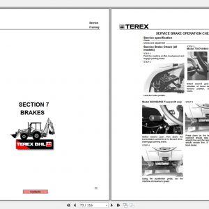 Terex BHL Americas Service Training 3