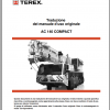 Terex Demag Crane AC140 Technical ManualItaliano 1