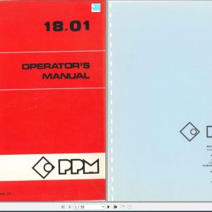 Terex PPM Crane 1801 Operators ManualQ0444029EN 1