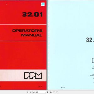 Terex PPM Crane 3201 Operators ManualE0444042EN 1