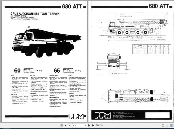 Terex PPM Crane ATT 680 Operators ManualG2044085EN 2