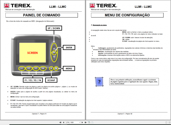 Terex Reach Stacker TFC45 TFC45R Operation Maintenance ManualFR 3