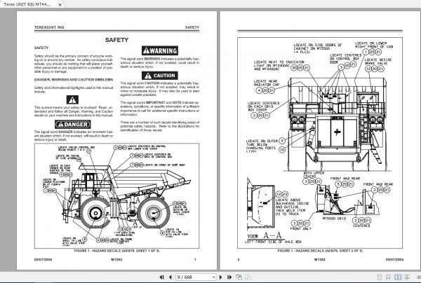 Terex UNIT RIG MT4400AC Mechanical Manual 3