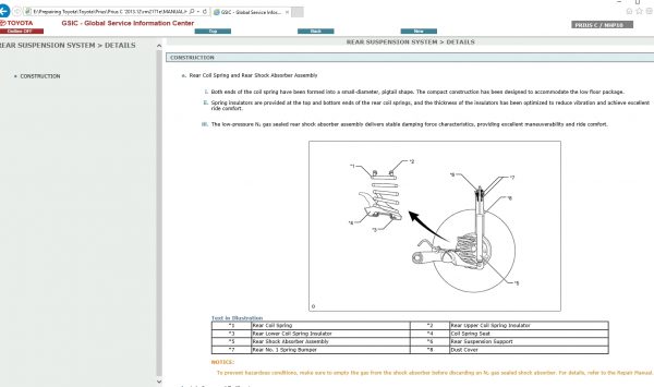Toyota Prius C 201312 Workshop Service Manual 3 1