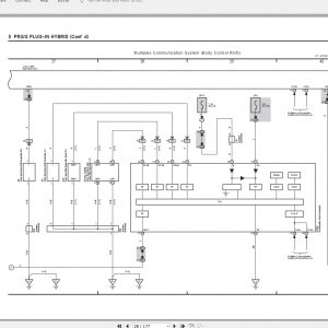 Toyota Prius Plug in Hybrid 201405 Electrical Wiring Diagram 2