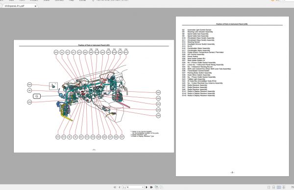 Toyota RAV 4 201510 Electrical Wiring Diagram 2