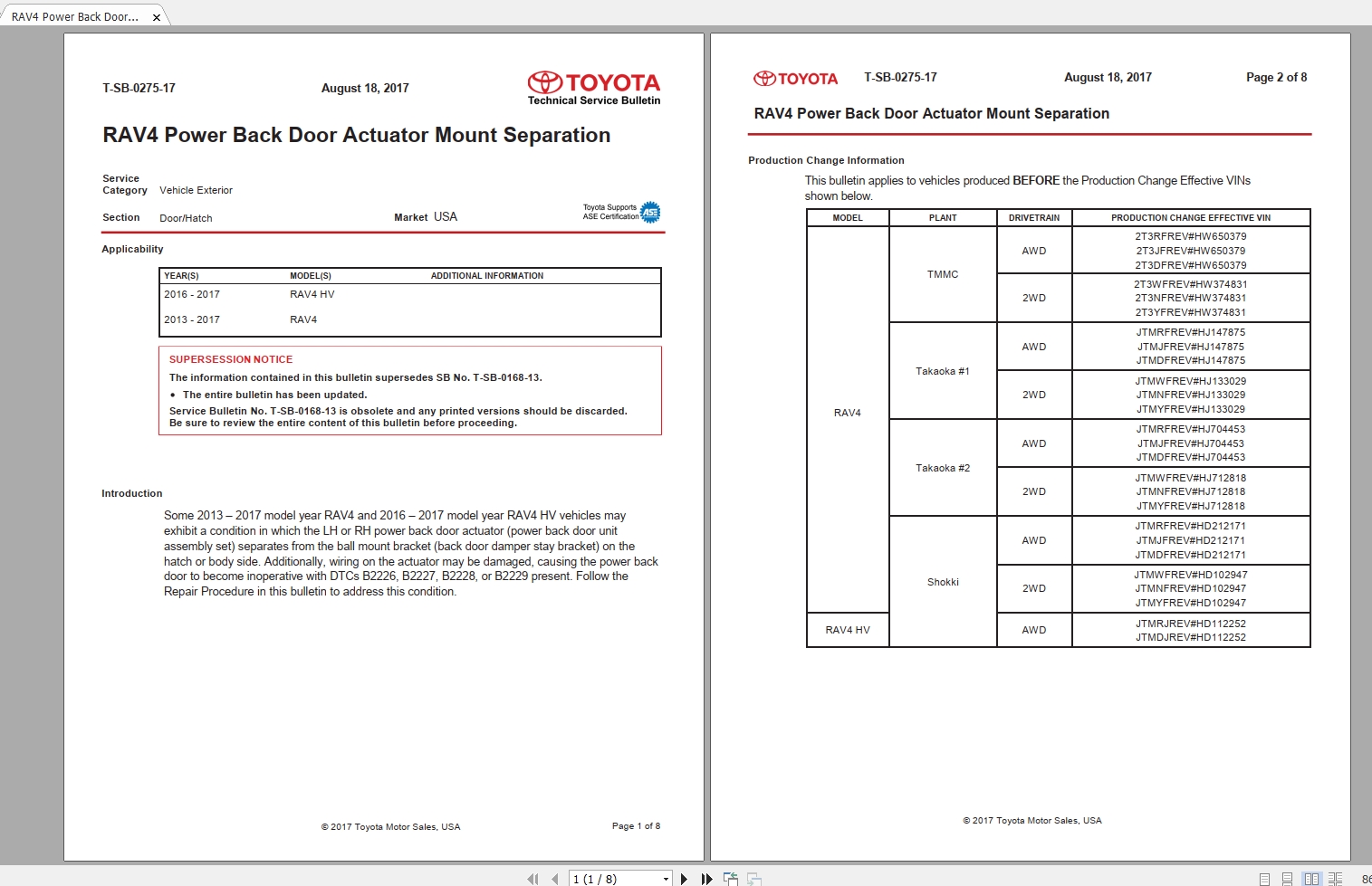 Toyota RAV 4 25 2016 Electrical Wiring Diagram 1