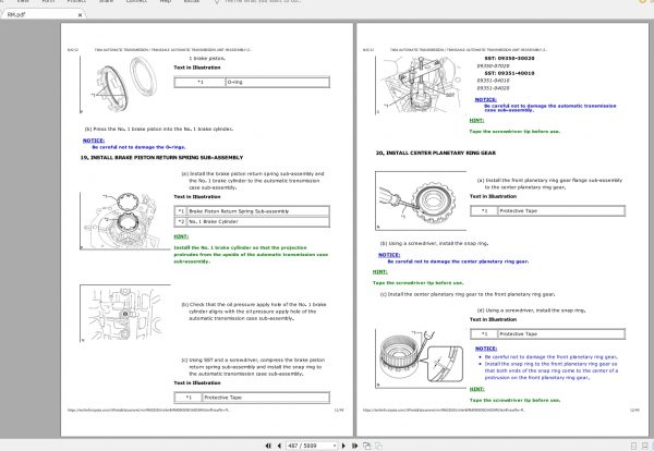 Toyota Scion FR S 2013 Electrical Wiring Diagram Repair Manual 2